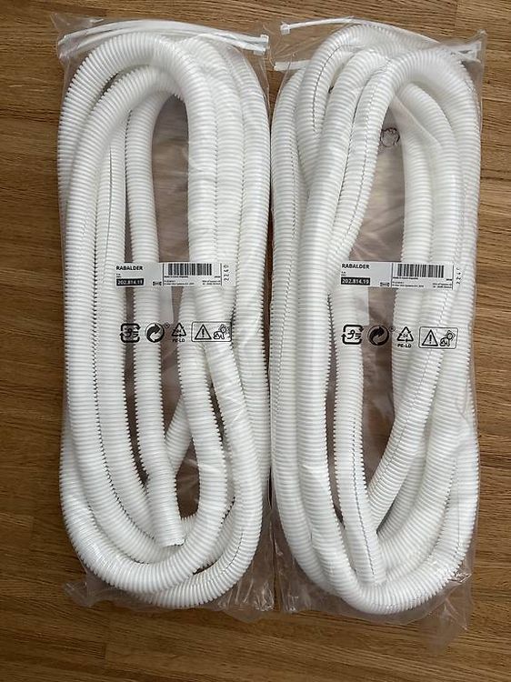 Romon 2 Pezzi Raccoglicavi Spiralato, 22mm*1.5 M Flessibile Raccogli