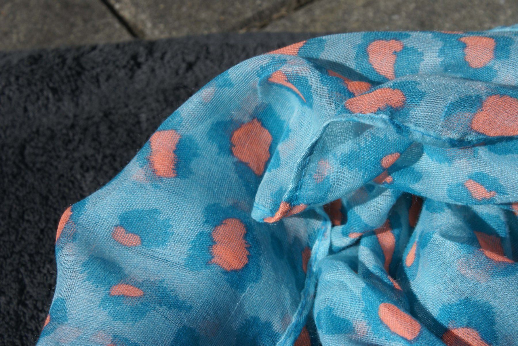 Foulard & Sciarpe: Foulard / Schlaufenschal Türkis NEU – Nuovo e nell'imballaggio originale da Wil  AG venduto da Kfloh 1