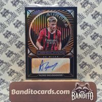 Panini Obsidian Saelemaekers auto /50 - AC Milan topps