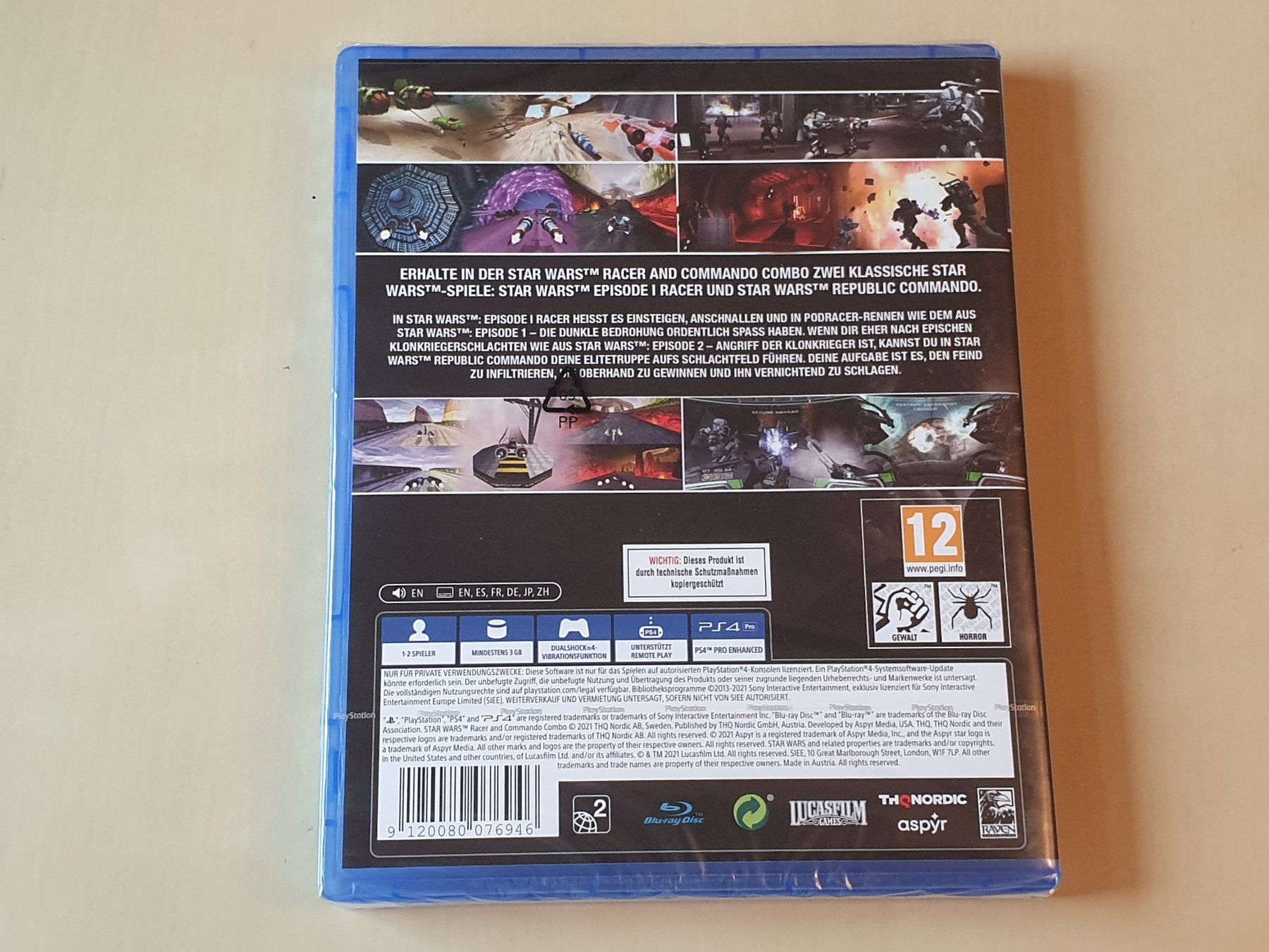Sony Jeux: Star Wars Racer & Commando Combo neu und ovp – Neuf avec emballage d'origine à Stansstad par collectorsshop 1