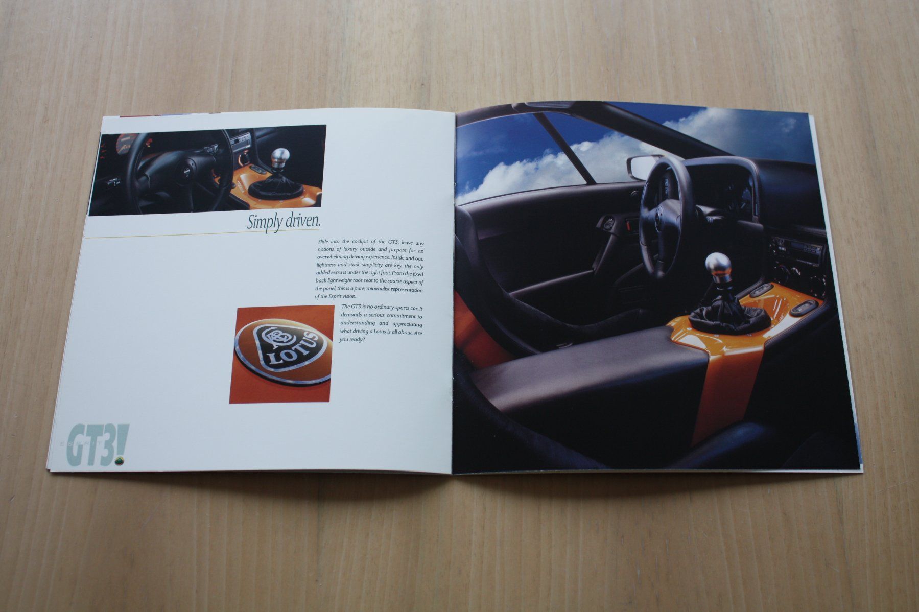 Lotus Documenti: Lotus Esprit GT3 Prospekt – Usato da Wikon venduto da erwin400 4