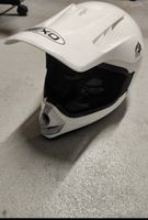 Nexo Motocross Helm, Grösse M (500-510), Weisses Design