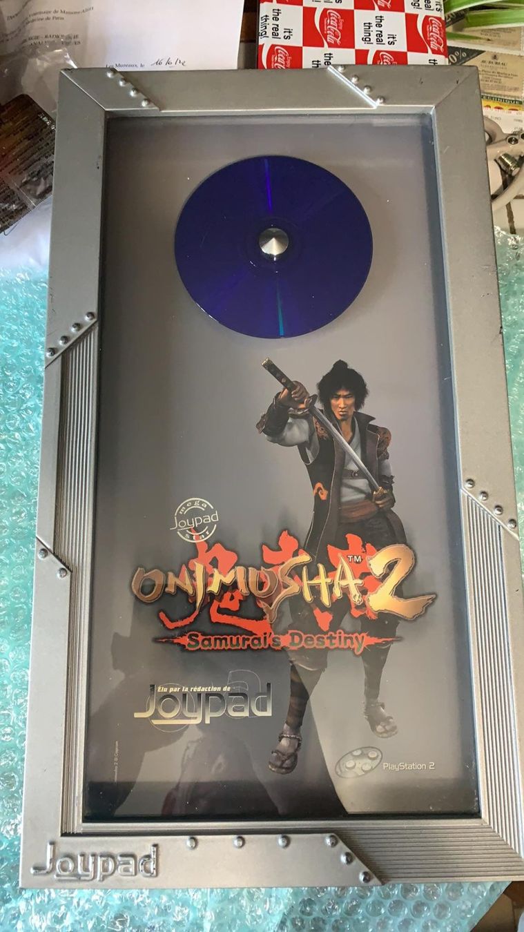 Giochi: Joypad Magazine Award Frame for Onimusha PS2 – Usato da leytron venduto da willowlepetit