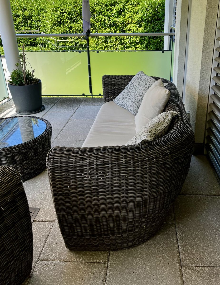 Sofas: Gartenmöbel Set Rattan Optik 3-teilig mit Tisch – D'occasion à Horgen par lil_kwf5 3