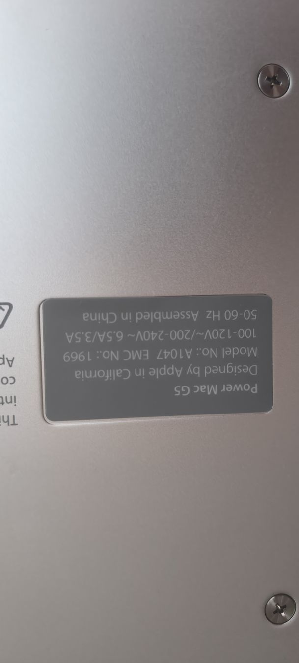 Apple Custodie: Apple Power Mac G5  – Boîtier / Rétro-computing – Usato da Echandens venduto da Sebounet 7