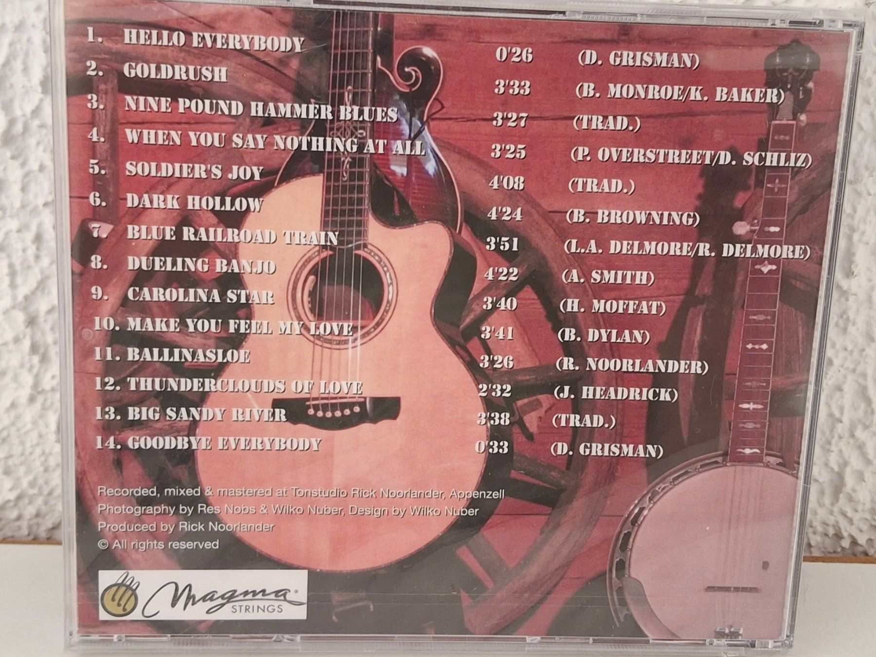CDs: CD Rick Noordlander, Bluegrass Quartet, -Hammergrass – D'occasion à Aarberg par Jackup1 1