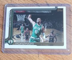 Porzingis SSP Golden Mirror Topps 2025-26 NBA card