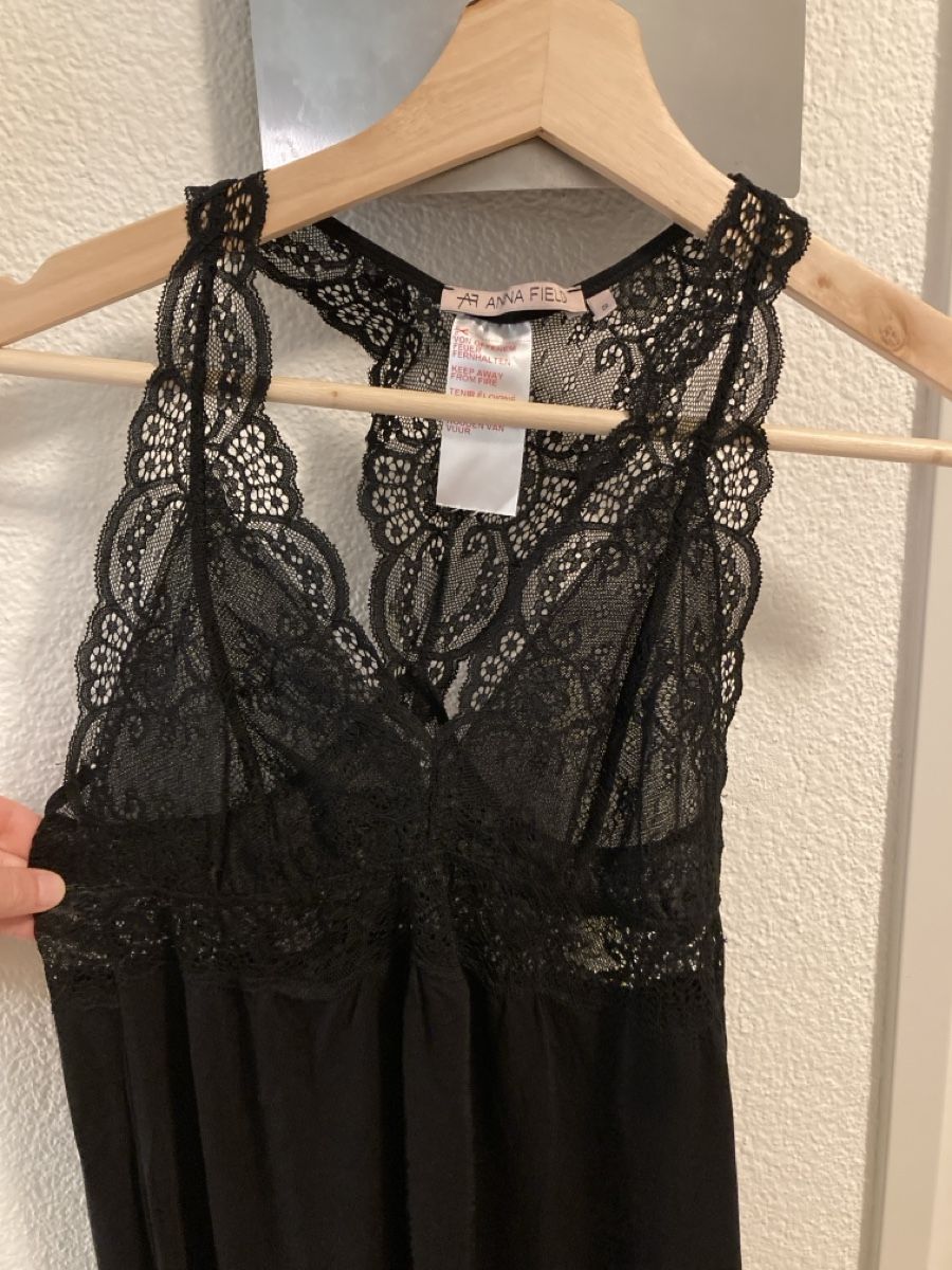 Anna Field Altra biancheria intima: Negligé schwarz – Nuovo (secondo la descrizione) da Urtenen-Schönbühl venduto da alessibas 1