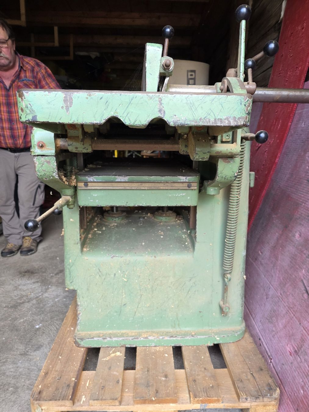 Toutes les machines: Kombi-Abricht-/Dickenhobelmaschine – D'occasion à Meiringen par Urslee_89 4