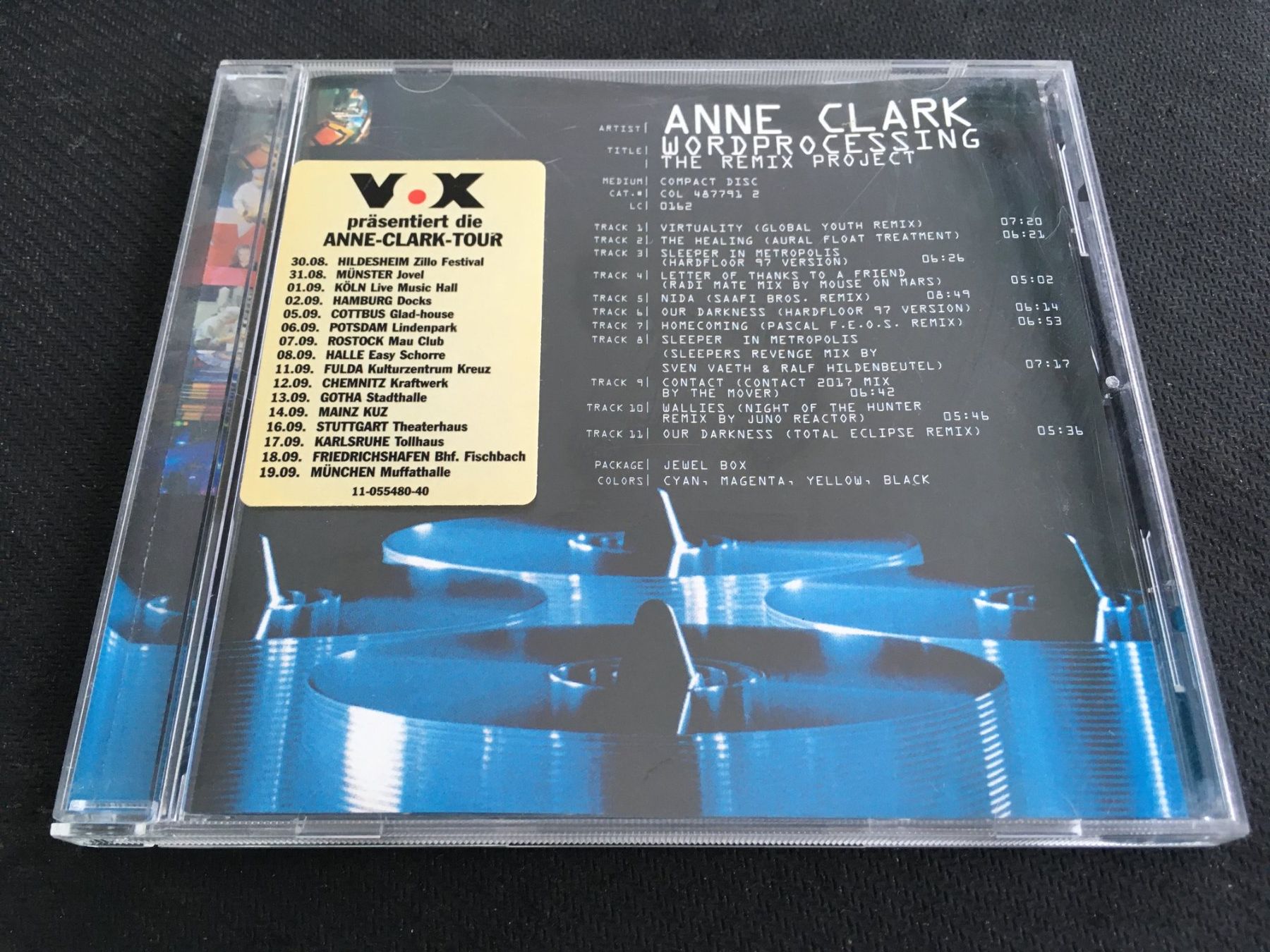 CD: Anne Clark - Wordprocessing -CD- – Usato da St.Gallen venduto da MedienJoe
