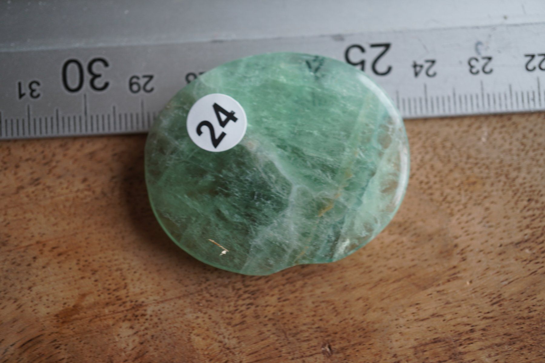 Mineralien & Heilsteine: Fluorite    Grün        Scheibenstein    ab 1.-  Räumung – Neu und originalverpackt aus Eschenbach SG von topstone 1