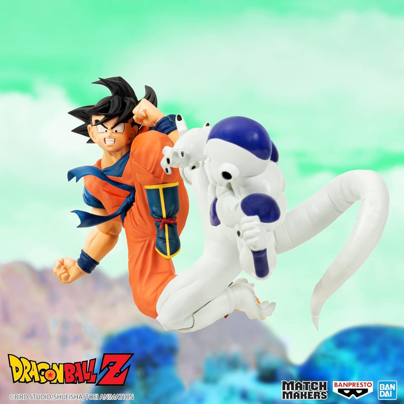 Bandai Figuren: DRAGON BALL - Match Makers - Freezer - vs Goku  10cm – Neu und originalverpackt aus St-Imier von ATTAKSHOP 5
