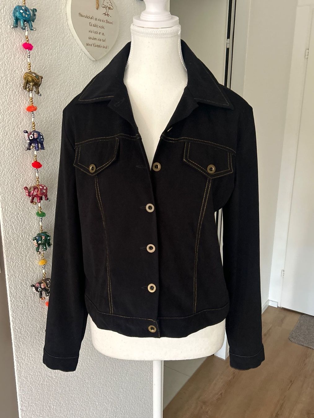 Giacche: Jacke schwarz von Flash Jeans  Gr. 38 – Nuovo (secondo la descrizione) da Brunnen venduto da Nala2929 3