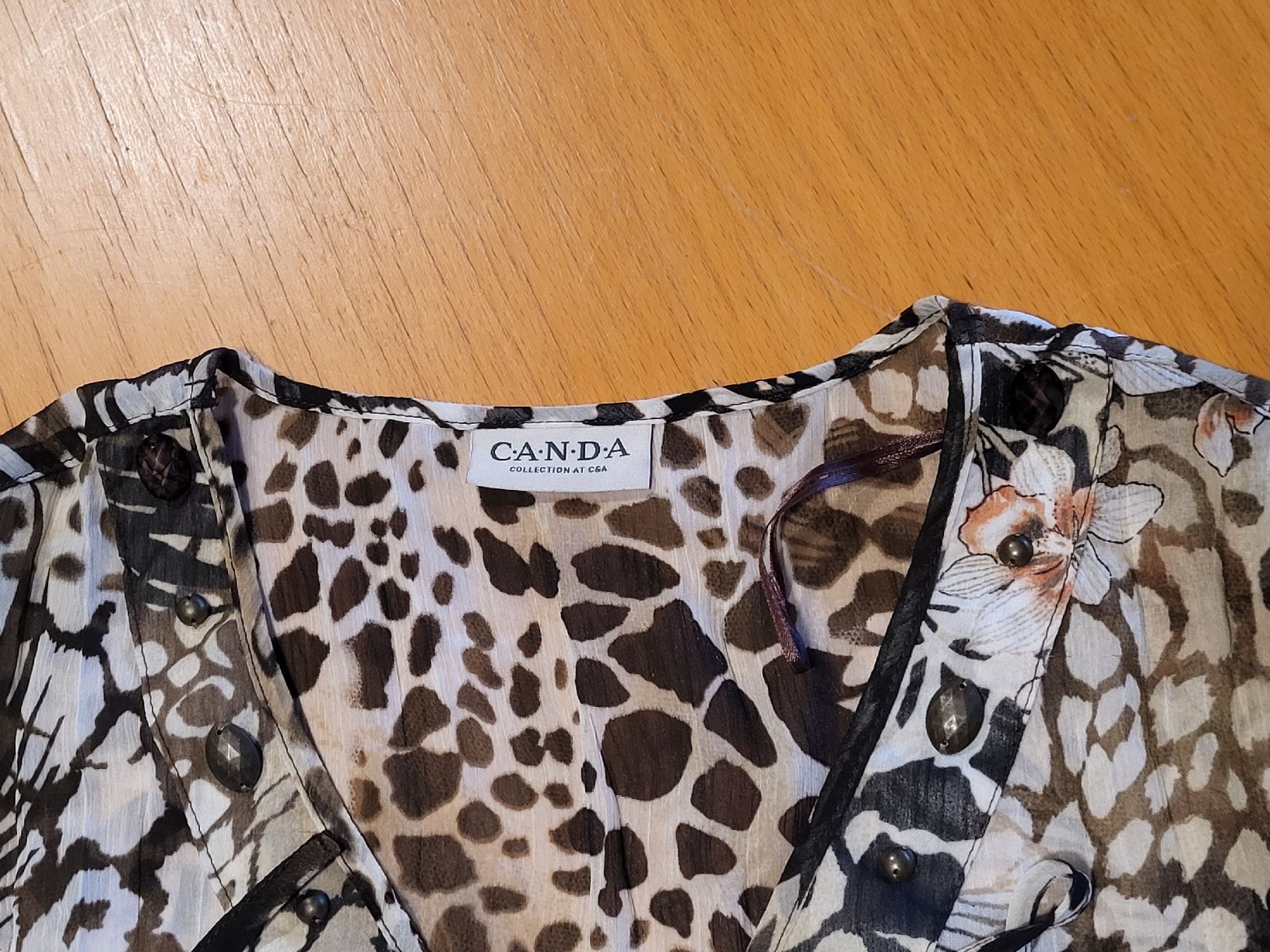 C&A Tops: hübsche longshirt top blouse tunika braun – Gebraucht aus Zürich von sahaara01 5