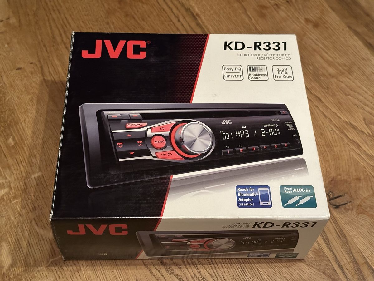 Autoradio JVC KD-R331 CD Receiver (Neu (gemäss Beschreibung)) in ...