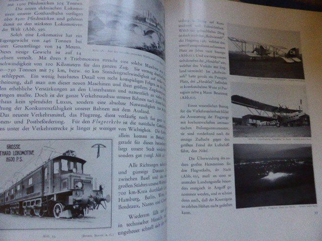 Bücher: Basel,Neujahrsblatt,1934,Bahn,Schiffe,Flugzeug-Verkehr,Siedl – Gebraucht aus Lausen von liesfisch 2