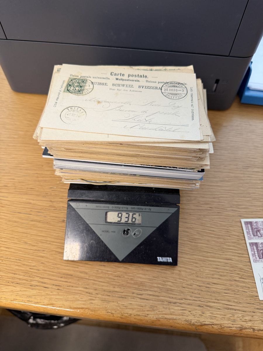 Cartoline postali: 2.2 Kilogramm AK/PK und Maximumkarten ab Alt – Usato da Murgenthal venduto da Tina_4055