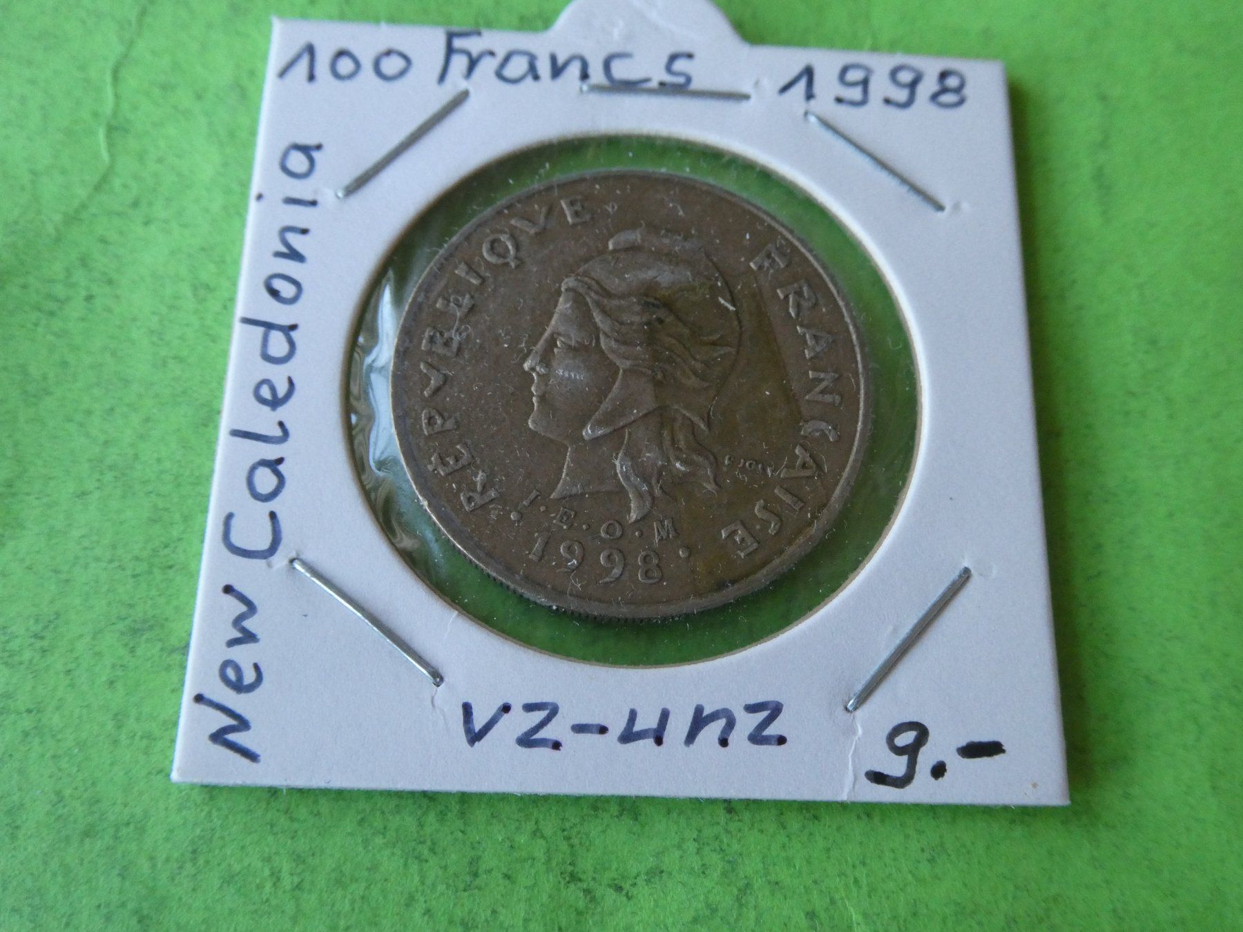 Tutti le monete: New Caledonia 1998, 100 Francs – Usato da Hinterforst venduto da Rohusri