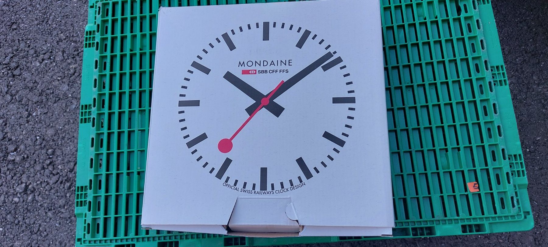 Mondaine Uhren: Bahnhofuhr – Neu und originalverpackt aus Inkwil von sugarbaby01