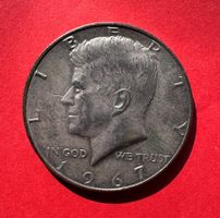 USA Half Dollar 1967 – John F. Kennedy – 40% Silber