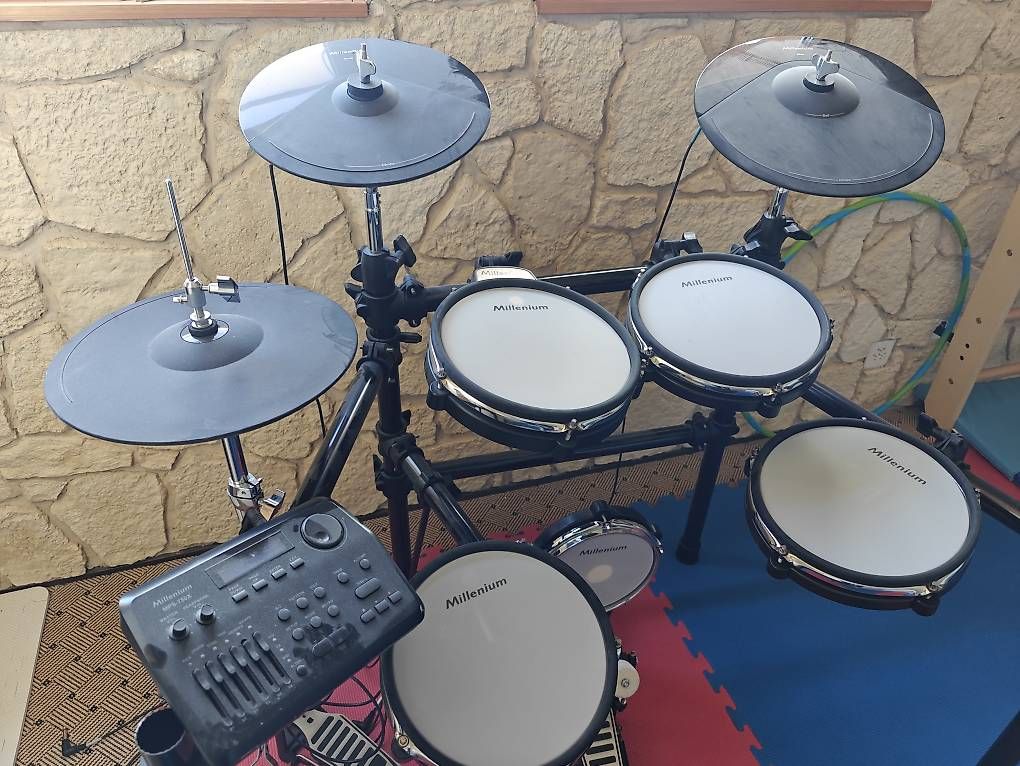 Thomann Musikinstrumente: Millenium MPS-750X E-Drum Mesh Set – Gebraucht aus Endingen von frusciantee 1