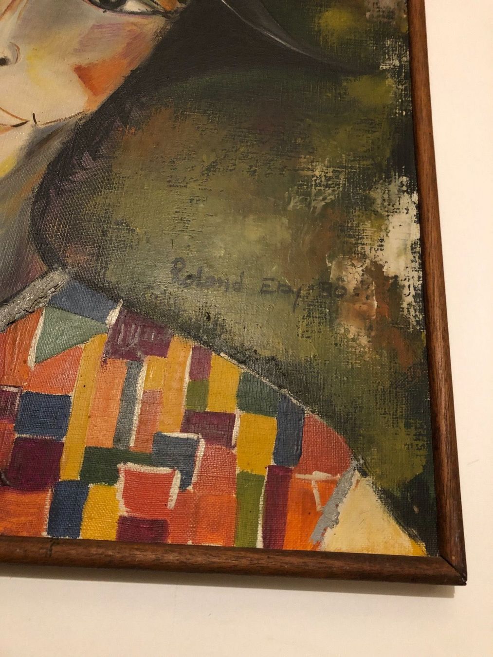 Gemälde: Roland Eby 80 Portrait Gemälde – Gebraucht aus Hirzel von pjn_d7xp 1