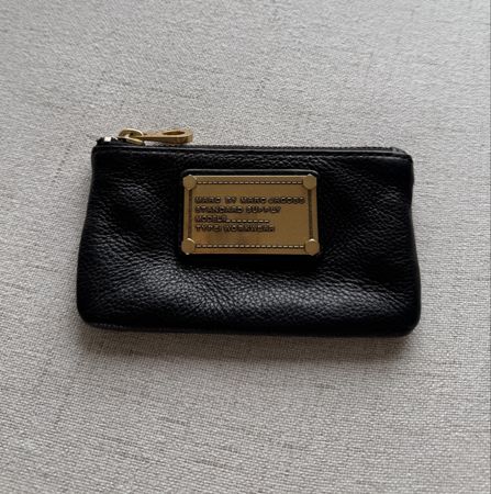 Portemonnaie Marc Jacobs Leder schwarz
