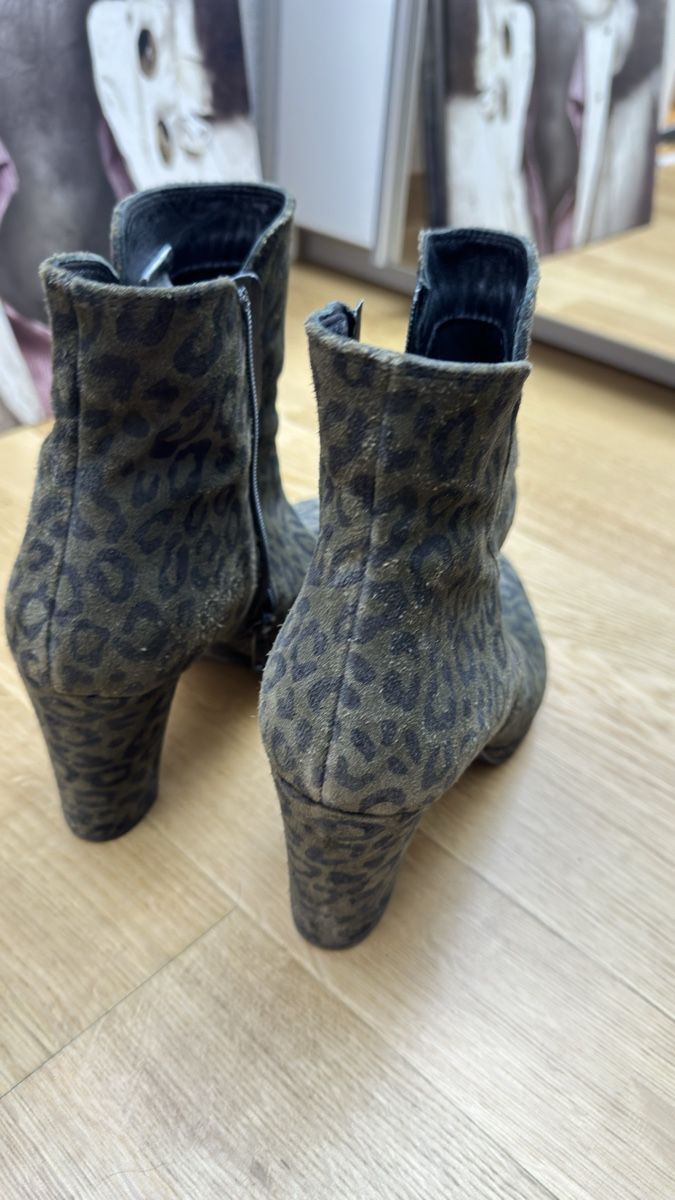Roberto Santi Damenschuhe: Roberto Santi | Leopard Print Ankle Boots | Gr. 37 – Gebraucht aus Kilchberg ZH von nad_6dwp 2