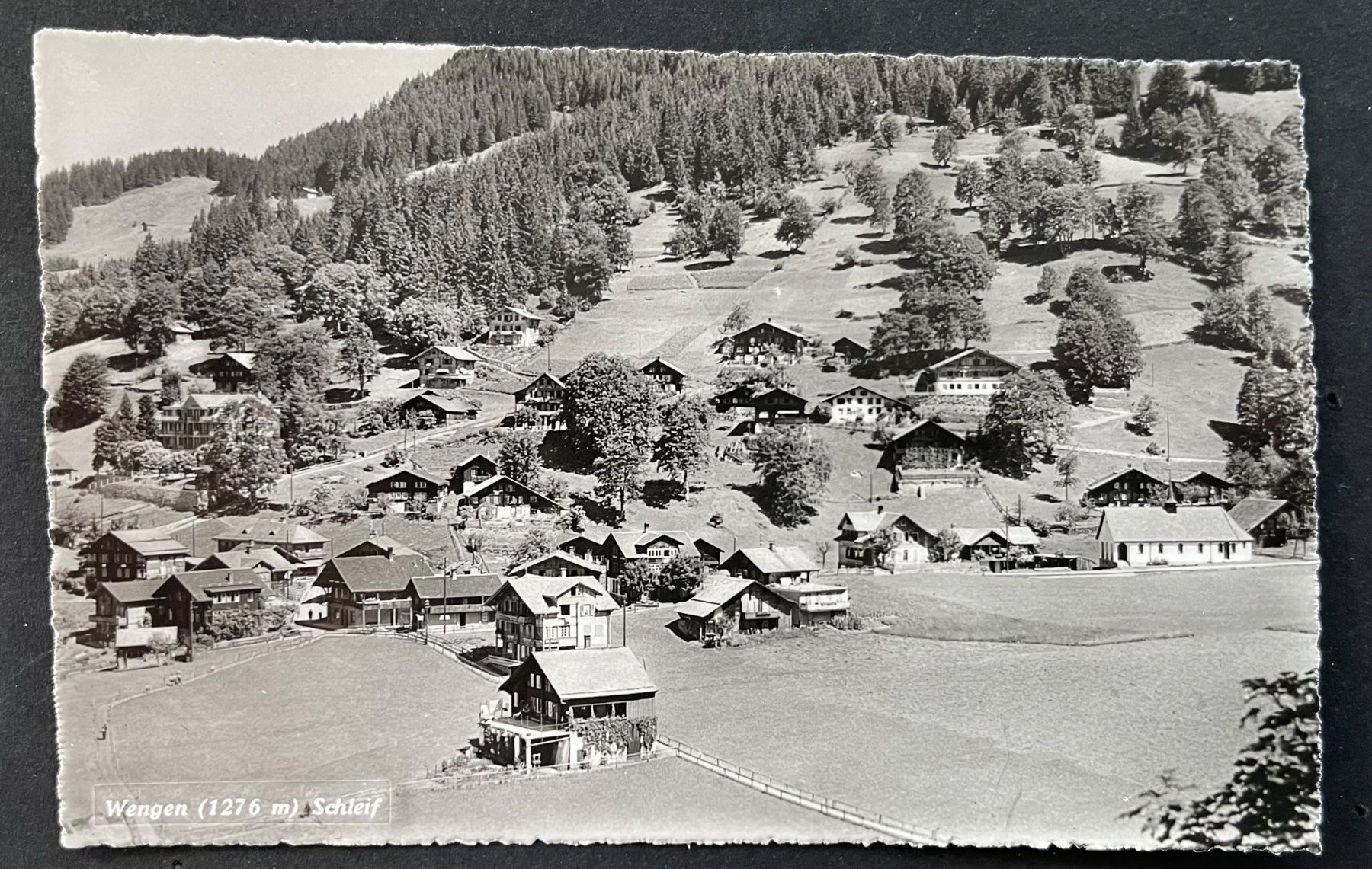 Ansichtskarten: Wengen Schleif/ Ortsteil ca, 1950 – Gebraucht aus Wabern von DaxKarten-75