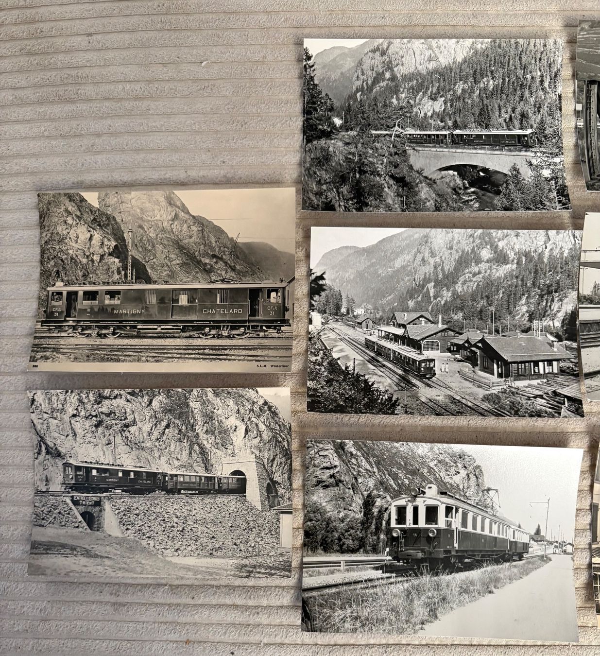 Cartes postales: Serie MC - Martigny-Châtelard-Bahn – D'occasion à St-Légier-La Chiésaz par Theo005 1