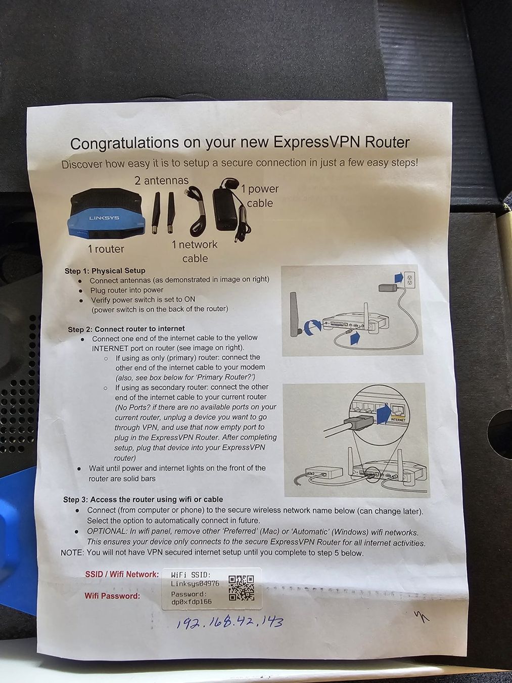 Linksys Modems & Router: Linksys WRT1200AC – Neu (gemäss Beschreibung) aus Zürich von TheFastestMilkman 5