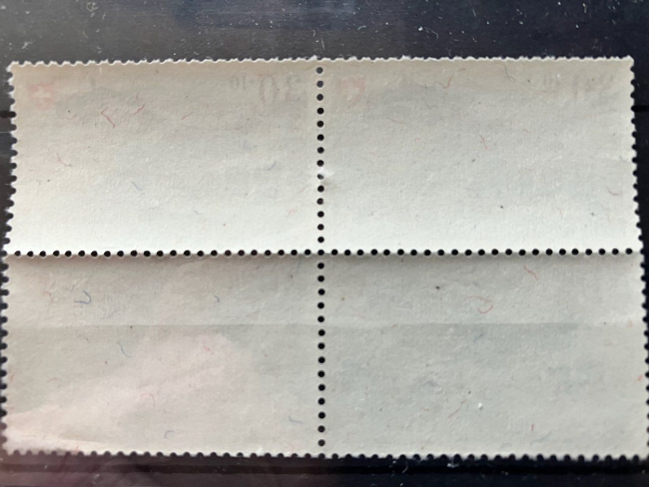 Alle Briefmarken: Pro Patria 1947-49 Viererblöcke postfrisch – Gebraucht aus Nesslau von zueri6 6
