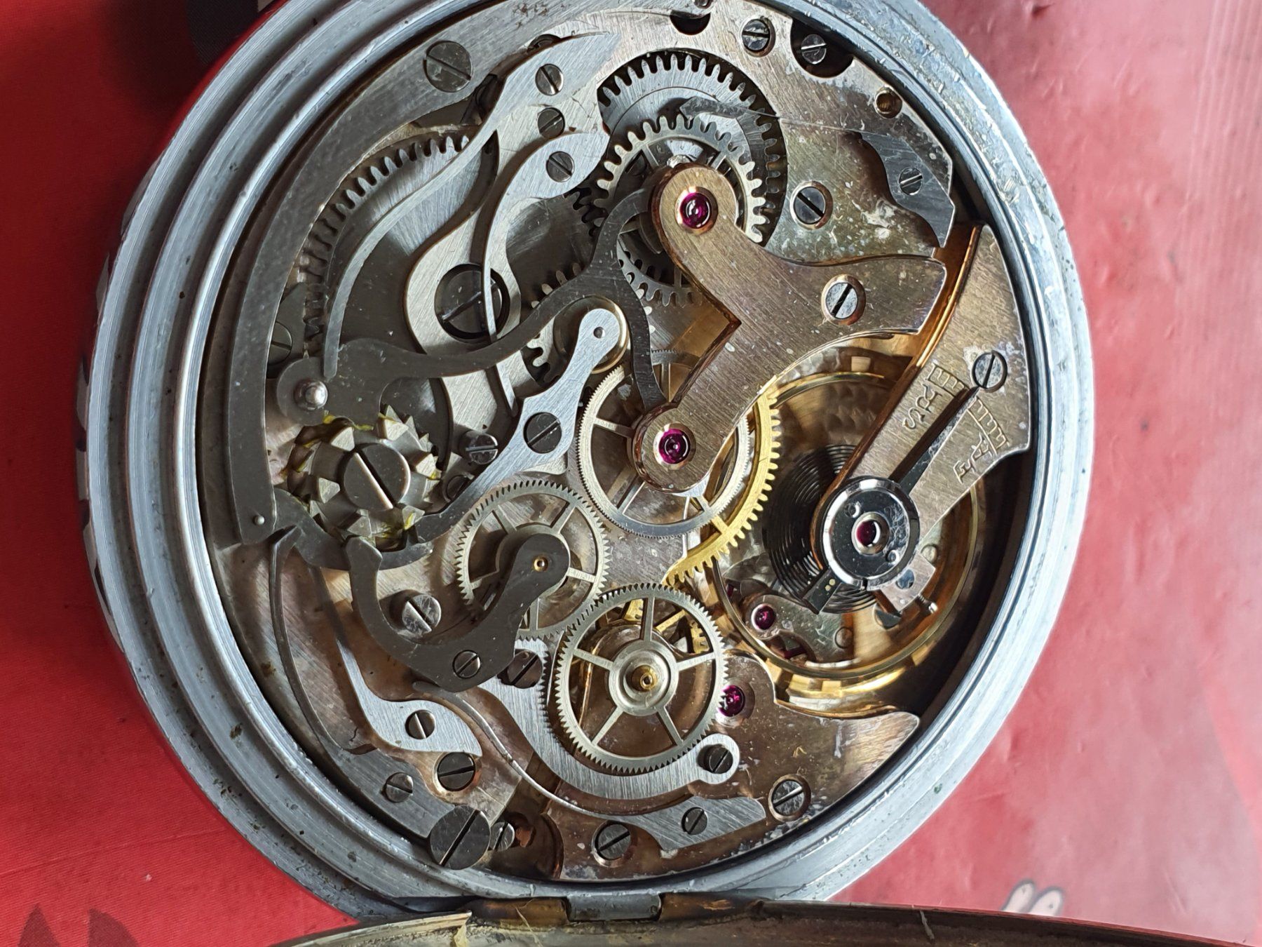 Uhren: 713 Taschenuhr Chronograph – Gebraucht aus Muri AG von Corredor 8