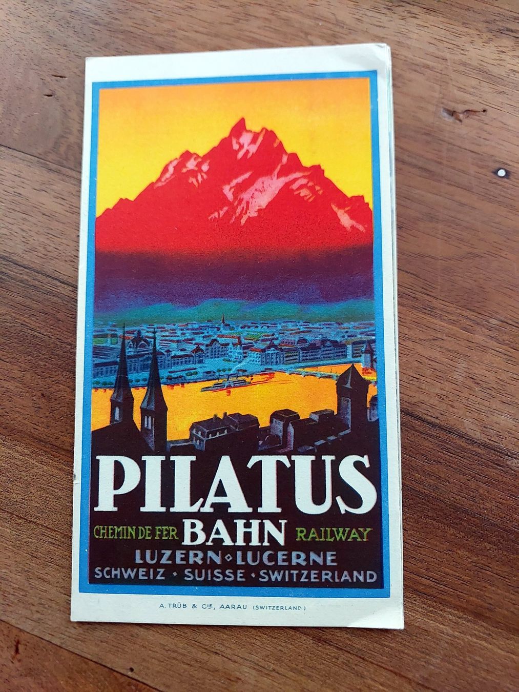 Revues & Magazines: Ephemera - Pilatusbahn – D'occasion à Schönenwerd par Steidi