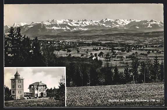 Cartes postales: Widen, Gasthof und Chalet Hasenberg E. E – D'occasion à Berlin par bartko-reher