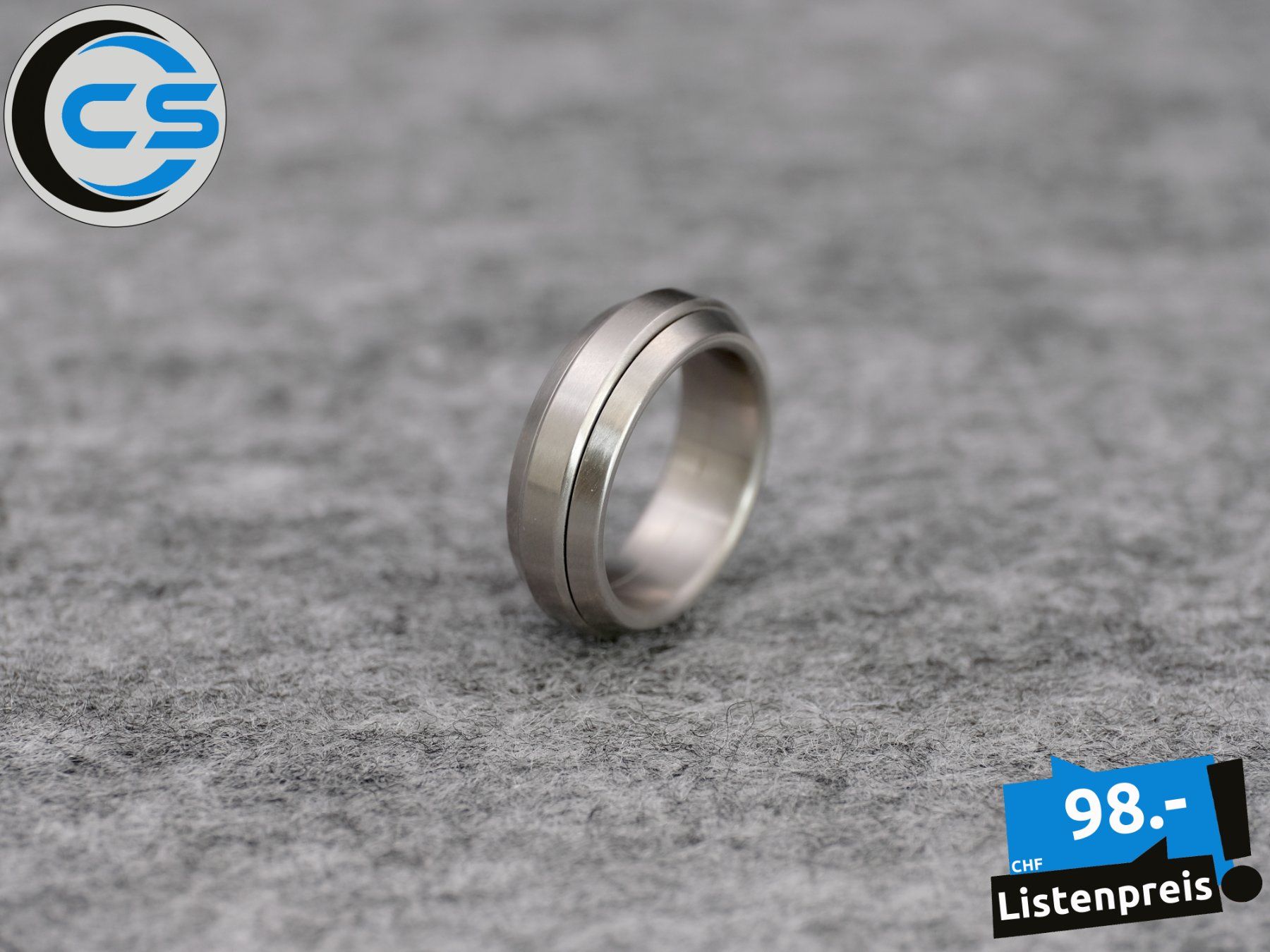 Anelli: MONOMANIA Ring Pure Comfort 8mm Grösse 61 – Nuovo e nell'imballaggio originale da Samstagern venduto da ConciergeService 5