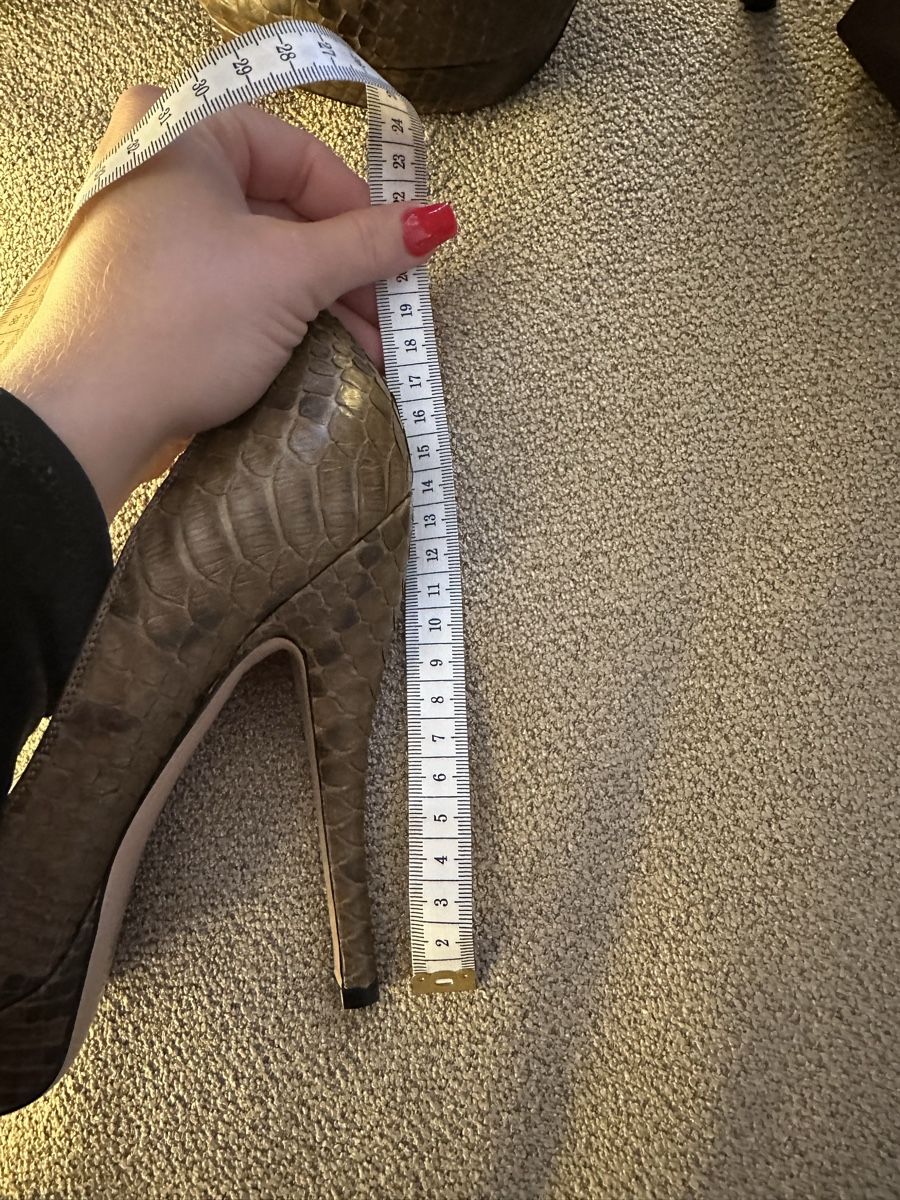 Gucci Damenschuhe: Gucci High Heels aus echtem Python-leder – Neu und originalverpackt aus Adlikon b.Regensdf von E.Prov 4