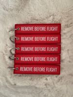 5 x Remove before flight Key chain bibelot Schlüsselanhänge