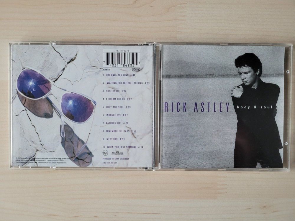 Rick Astley Body & Soul CD 1993 Kaufen auf Ricardo