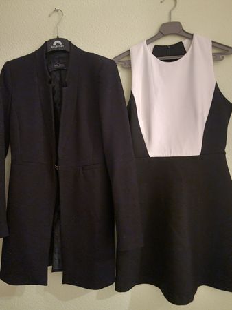 Zara Long Blacer +Kleid gr S
