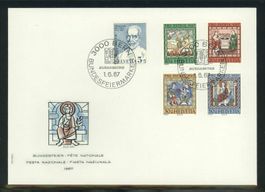 1967, Pro Patria, FDC (1)