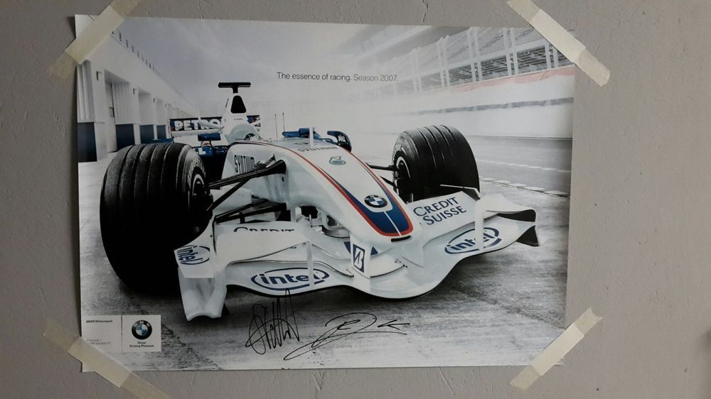 bmw-poster-signiert-s-vettel-r-kubica-gebraucht-in-aarburg-f-r-chf