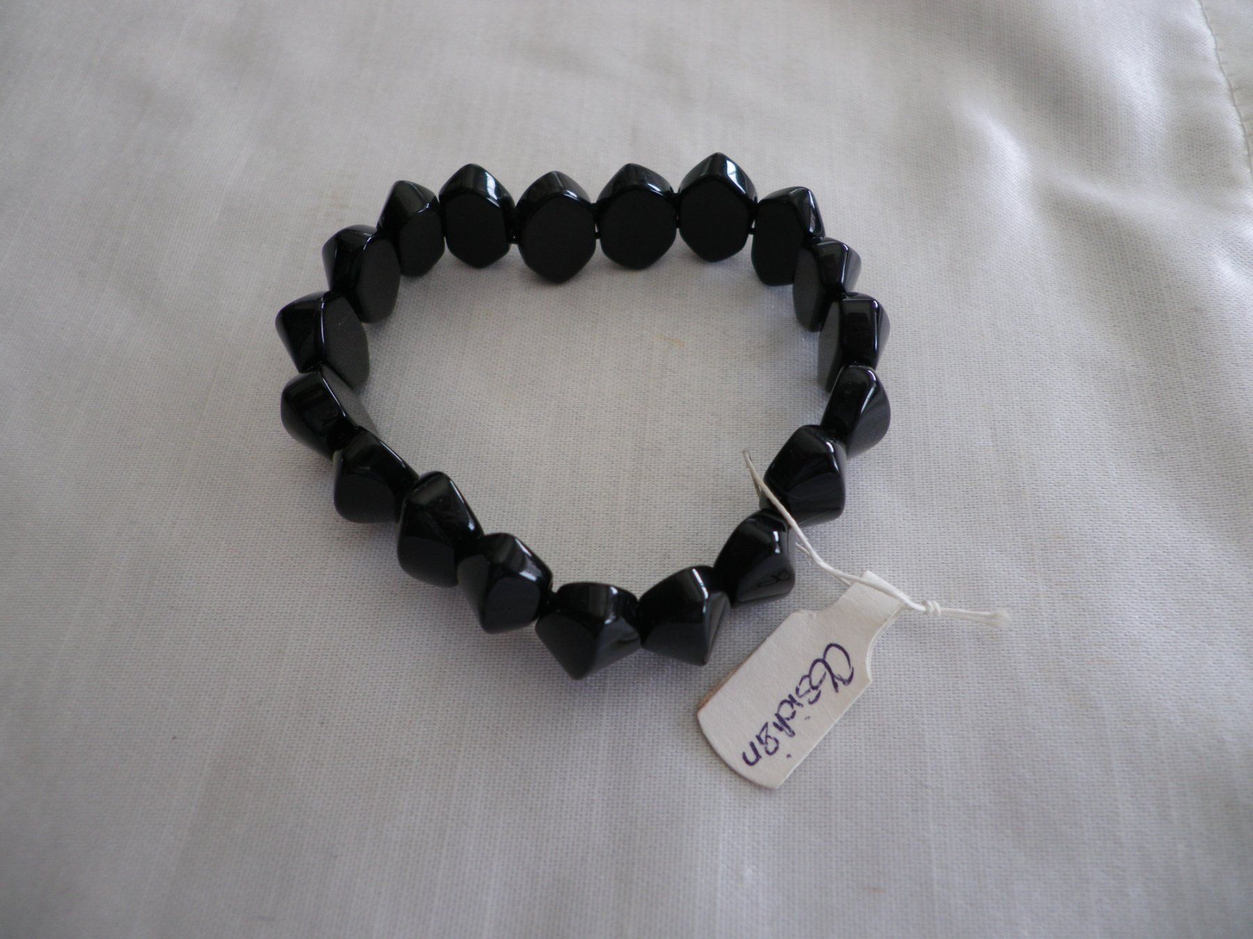 Bracciali & Braccialetti: Echt Stein-Armband Obsidian – Usato da Reinach venduto da Mietze