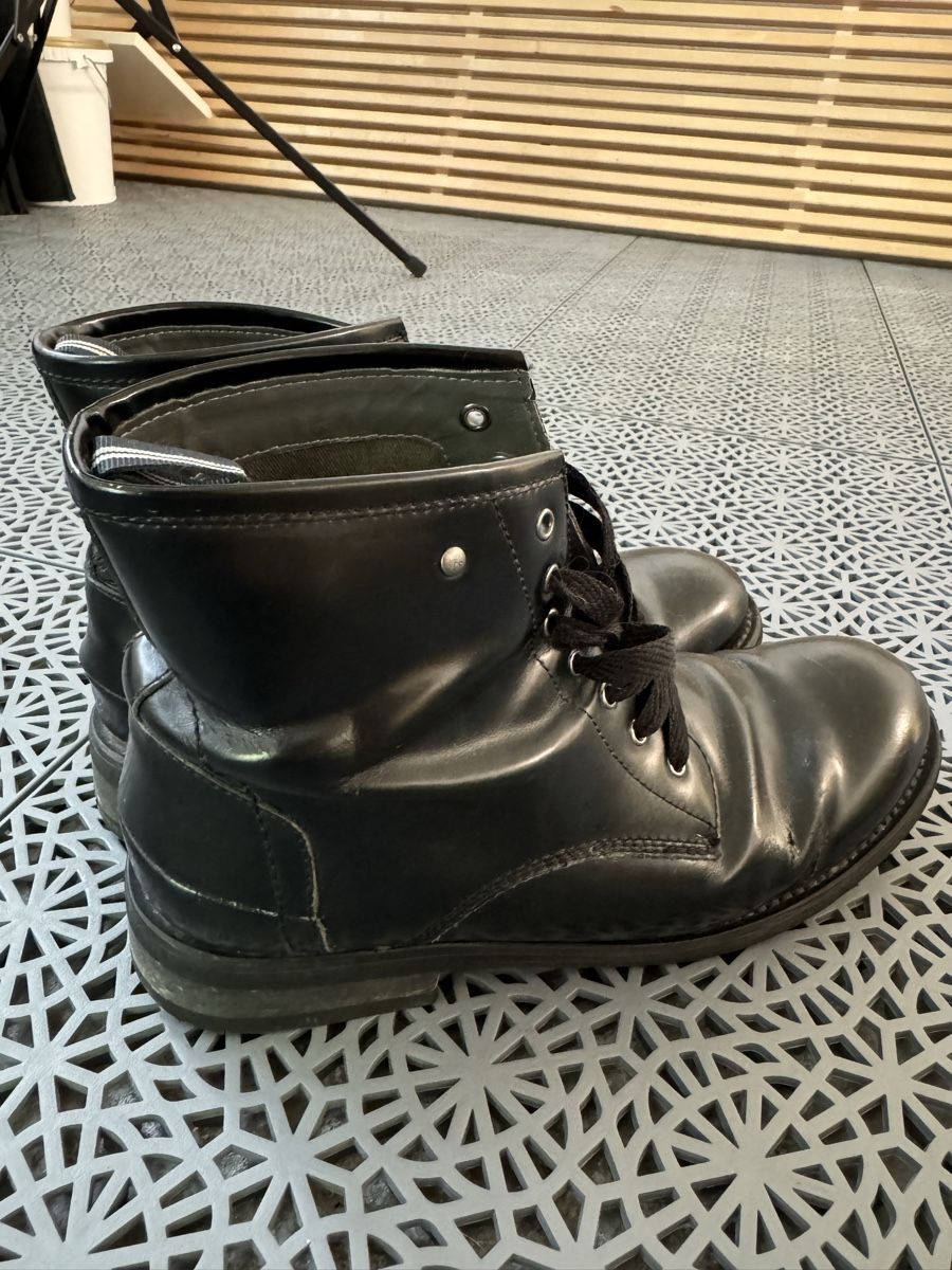 G-Star Scarpe da donna: G-Star Raw Stiefel Schwarz Grösse 41 – Usato da Romanshorn venduto da afullteapot 1