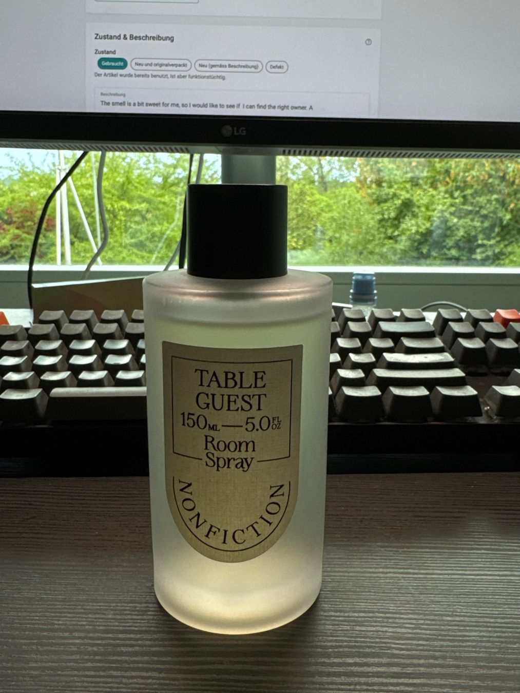 Deodoranti per ambiente: Room Spray 150ml/NONFICTION/TABLE GUEST – Usato da Zürich venduto da Electa_ricardi