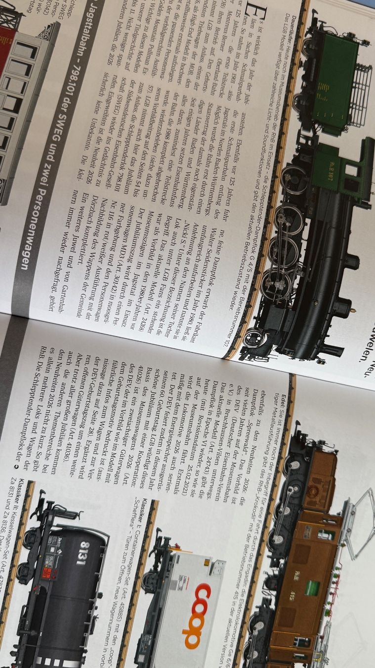 Riviste & Magazine: LGB Depesche 01/2026 – Nuovo (secondo la descrizione) da Samedan venduto da Gischpel25 3
