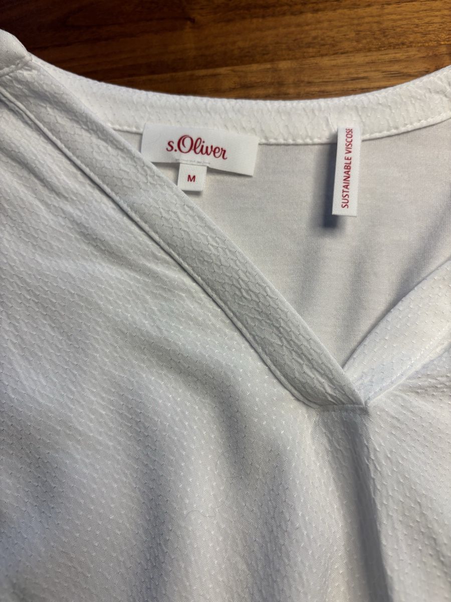 S.Oliver Tops: S.Oliver Top, Weiss, Grösse M – Neu (gemäss Beschreibung) aus Rothenburg von Momo1302 3