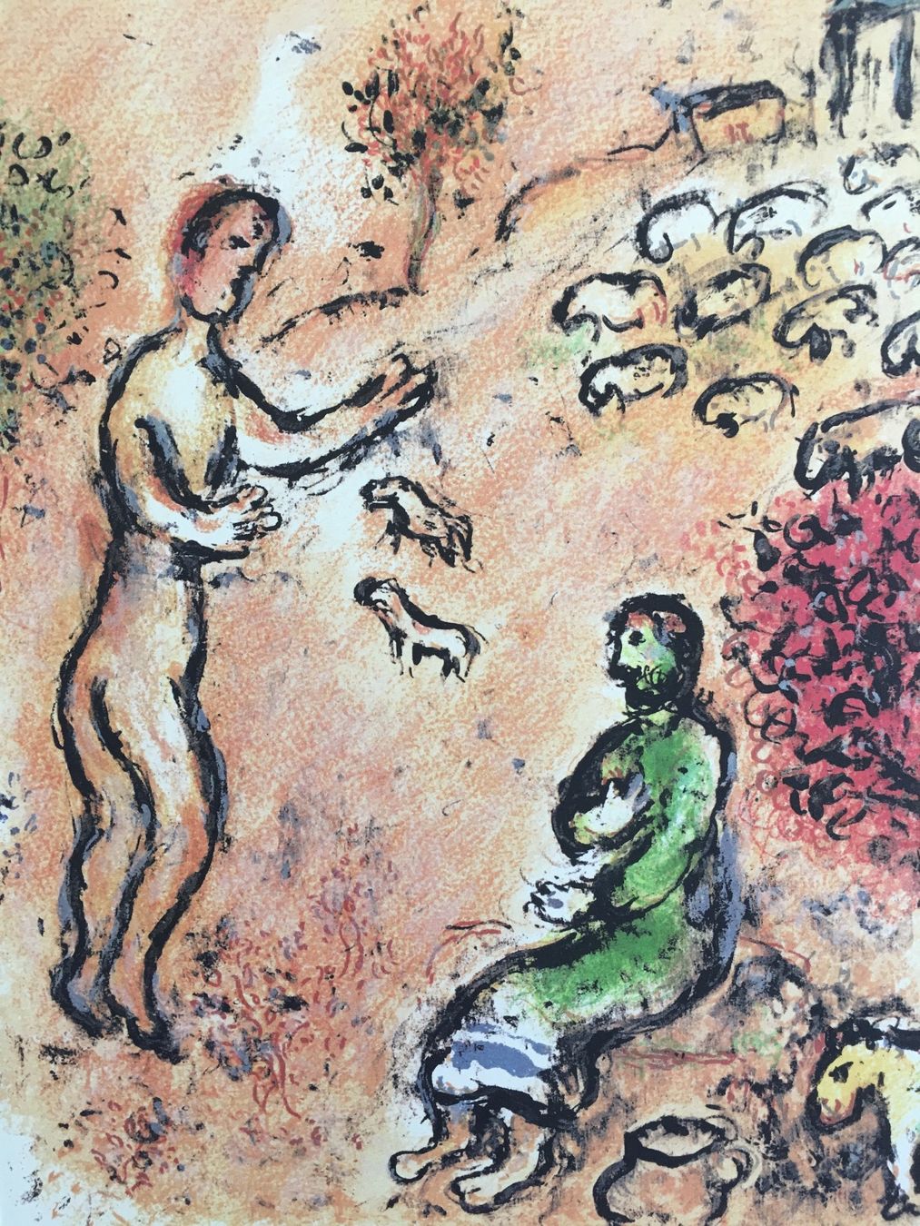 Grafica & Litografie: Marc Chagall "Homer Die Odyssee" 3 Lithographien – Usato da Nennigkofen venduto da waltraub 7