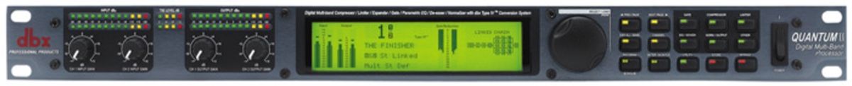 Dbx Compresseurs: DBX Quantum II Multiband Digital Mastering Processor – D'occasion à Niederscherli par dampfueli