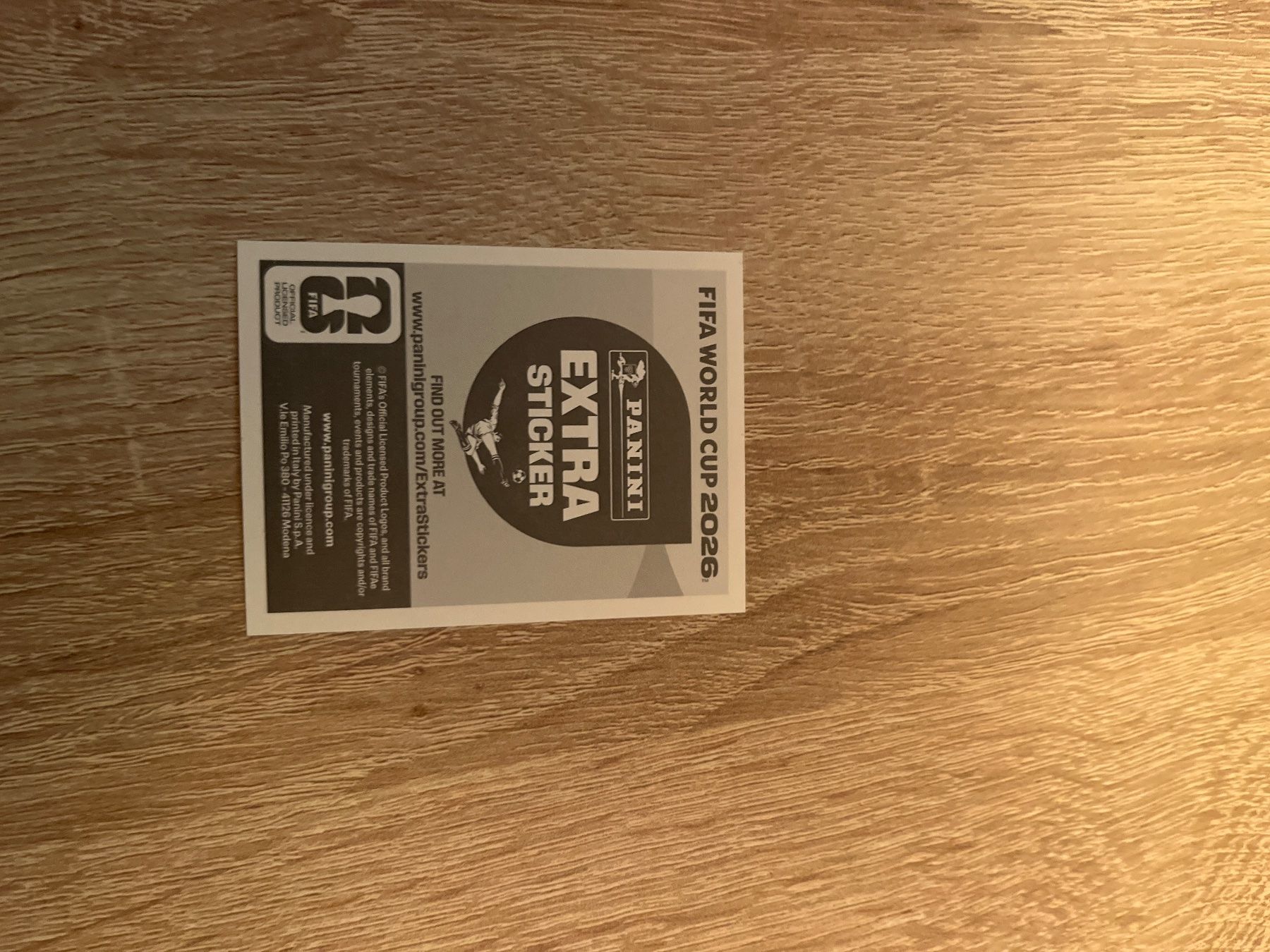 Panini Sammelbilder & Trading cards: Panini coupe du monde 2026 extra Sticker Hakimi bronze – Neu (gemäss Beschreibung) aus Tolochenaz von matpower 1